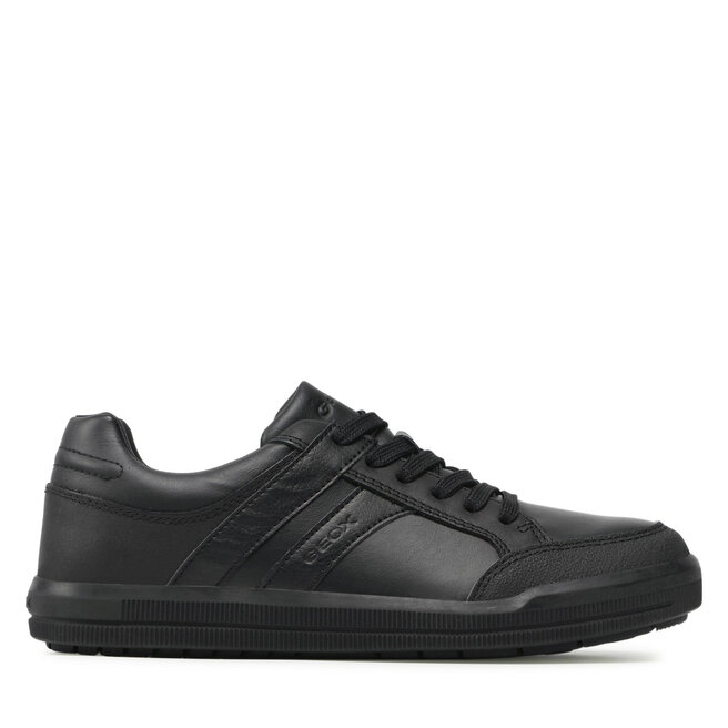 Sneakersy Geox J Arzach B. D J844AD 05443 C9999 S Czarny - chłopięce
