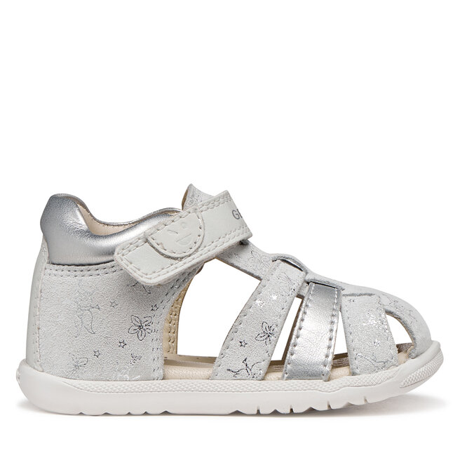 Sandały Geox B Sandal Macchia Gir B254WB 007NF C0007 Szary - dziewczęce