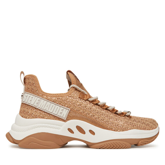 Sneakersy Steve Madden Mileage SM11003785 Brązowy - kobiece