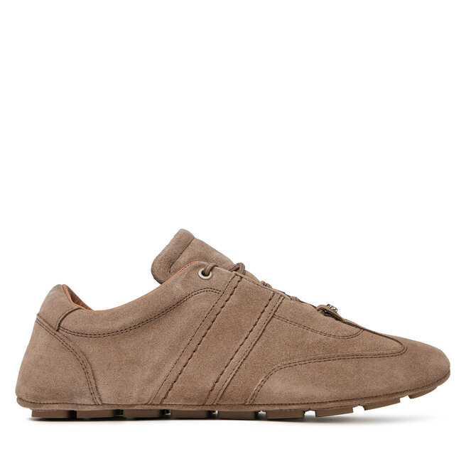 Sneakersy BOSS Roxanne 50547962 Brązowy - kobiece