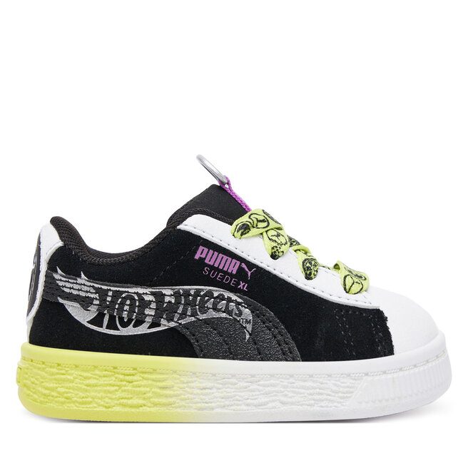 Sneakersy Puma Suede XL Hot Wheels AC Inf 401403 01 Czarny - chłopięce