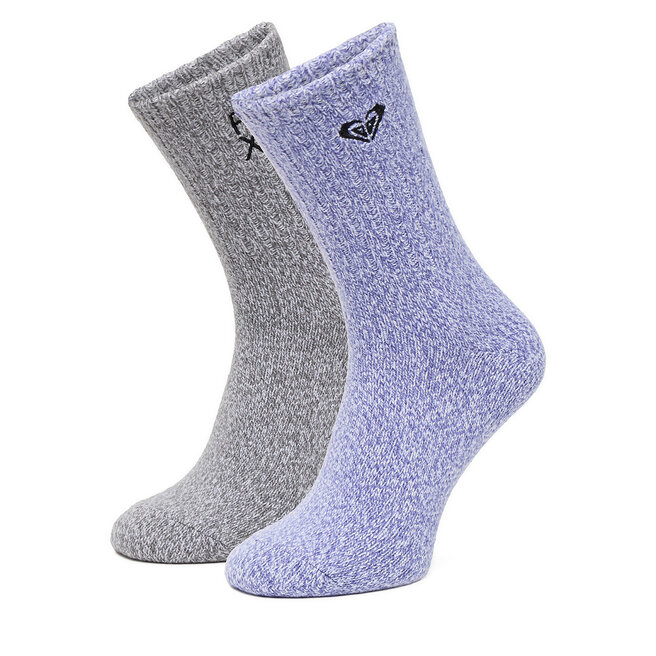 Skarpety długie Roxy CEO_AS_ROXY_06_W_AW25 (2 PACK) mix Szary - kobiece