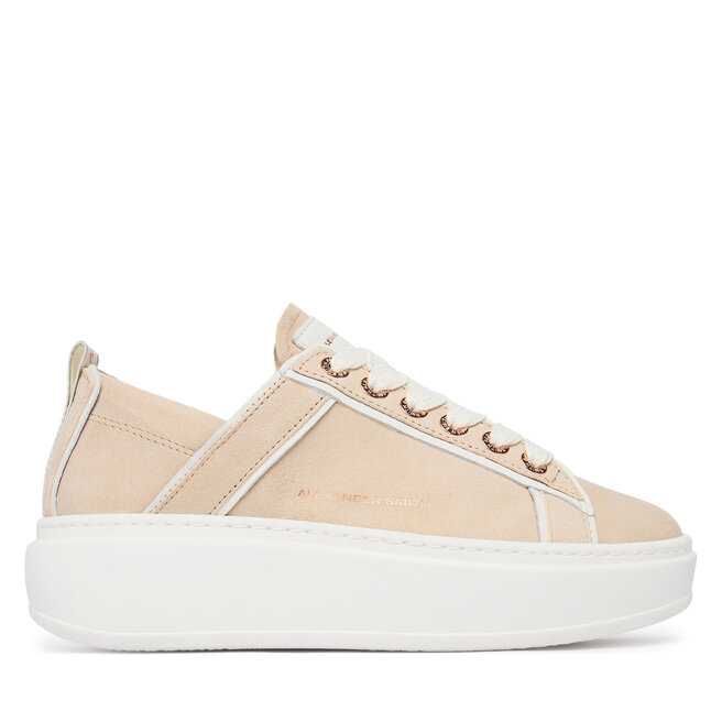 Sneakersy Alexander Smith Wembley High ASBDWHW 0596 Beżowy - kobiece