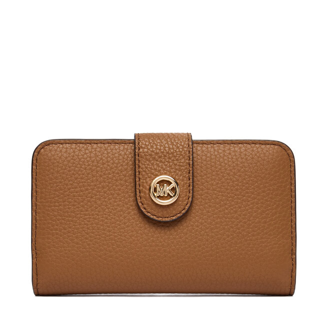 Portfel MICHAEL Michael Kors Mk Pop 32S6G17F8L Brązowy -