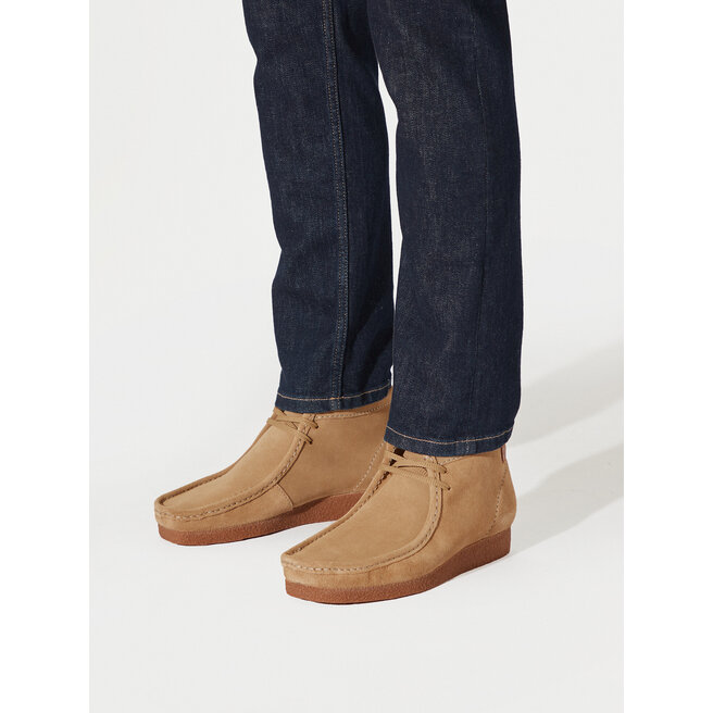 Trzewiki Clarks Shacre Boot 26159438 Beżowy - męskie
