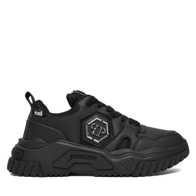 Sneakersy PHILIPP PLEIN New Predator FAES USC0837 PTE003N Czarny - męskie