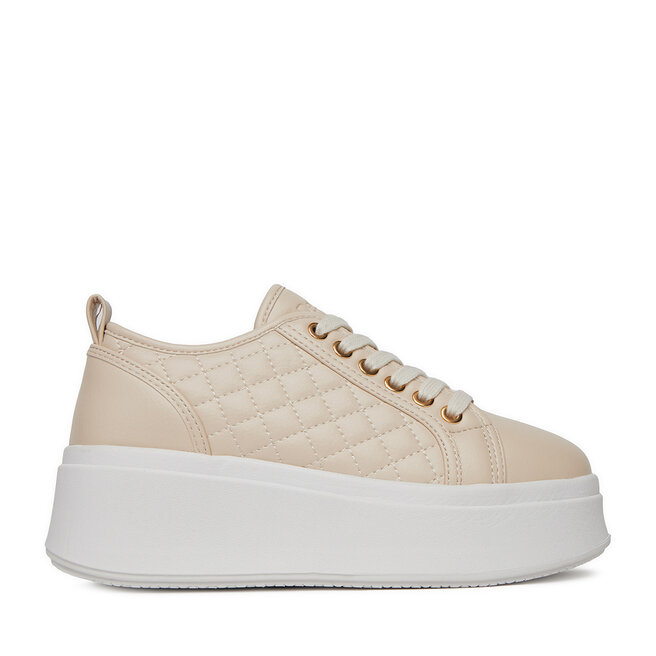 Sneakersy DeeZee AM25237 Beżowy - kobiece
