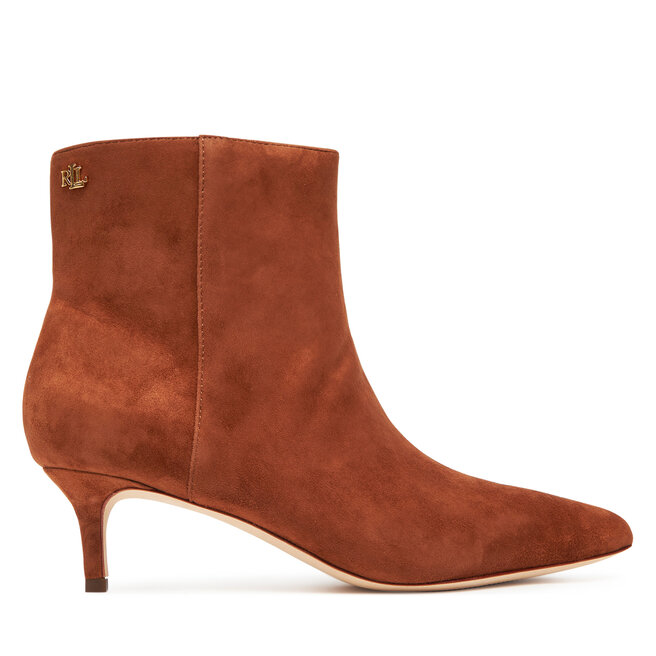 Botki LAUREN RALPH LAUREN 802967779002 Brązowy - kobiece