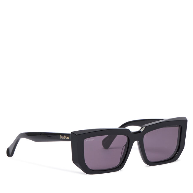 Okulary przeciwsłoneczne Max Mara MM0126 01A Czarny - kobiece