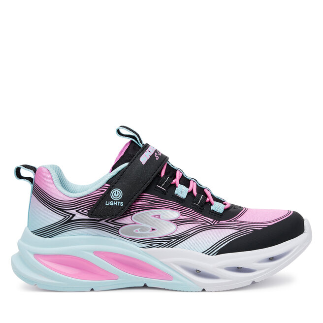 Sneakersy Skechers S-Lights: Cosmic Glow 303712L/BKMT Różowy - dziewczęce