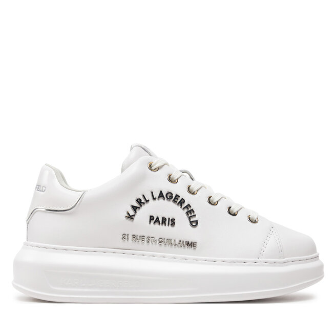 Sneakersy KARL LAGERFELD KL62539K Biały - kobiece
