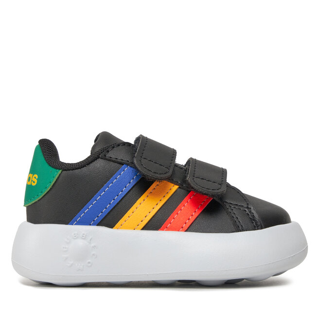 Sneakersy adidas Grand Court 2.0 Cf I IE1372 Czarny - chłopięce