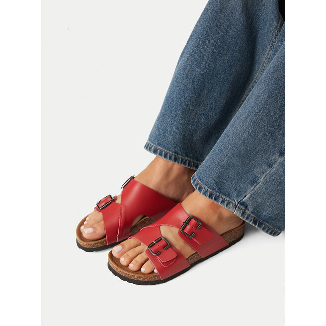 Klapki Lasocki CEO-GBSUM22-3023 Czerwony -