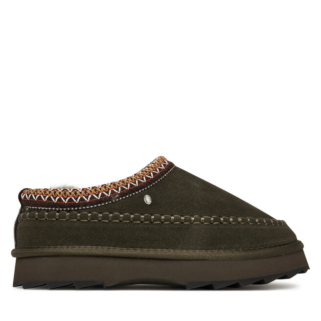 Śniegowce EMU Australia Sharky Adventure Scuff W13239 Khaki - kobiece