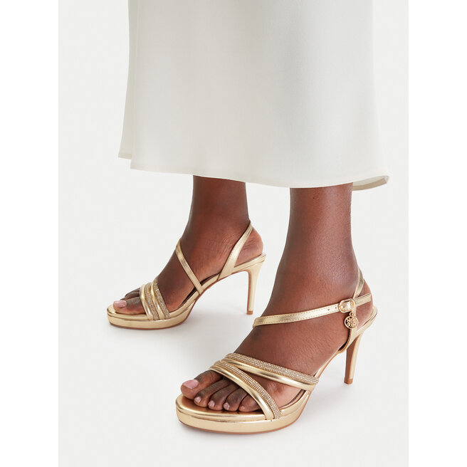Sandały Nine West CEO-25120-2508 Złoty - kobiece
