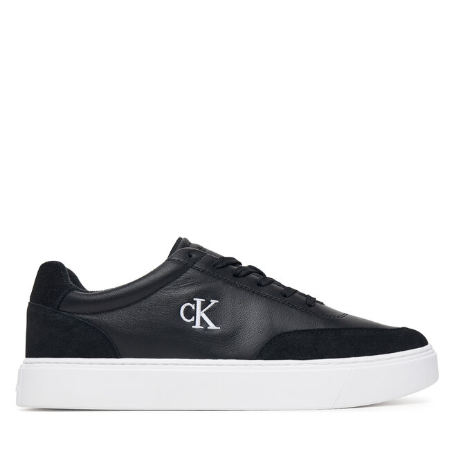 Sneakersy Calvin Klein Classic Cups Oxf Tmb Lth-Su Tc HM0HM02354 Czarny - męskie