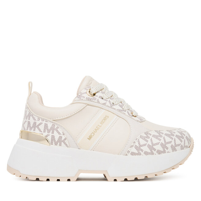 Sneakersy MICHAEL Michael Kors MK02930256 Écru - dziewczęce