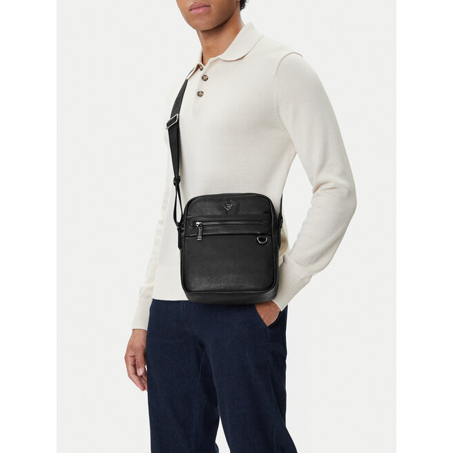 Saszetka Beverly Hills Polo Club C-BHPC-L-018-08 Czarny -