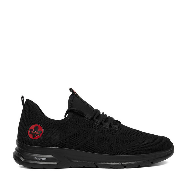 Sneakersy Rieker CEO-B7376-00 Czarny - męskie