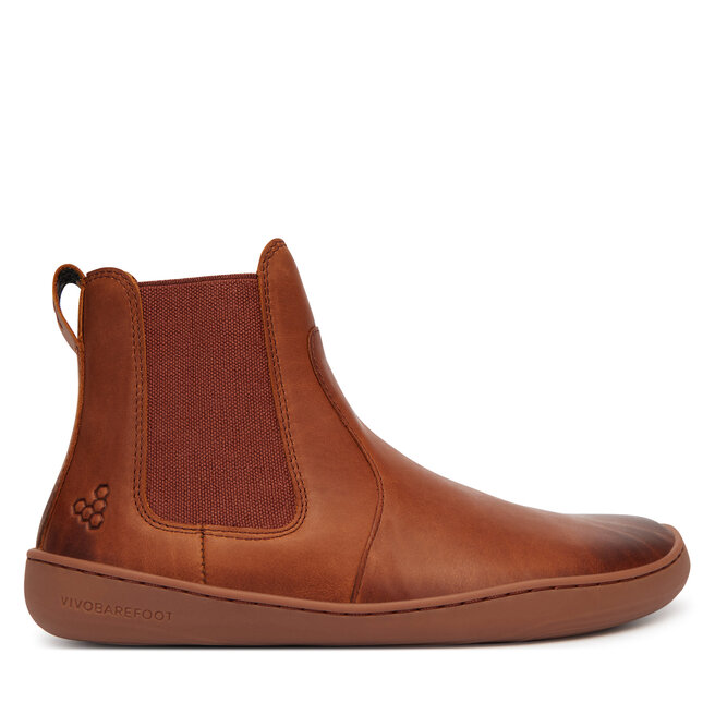 Sztyblety Vivo Barefoot Sensus Chelsea 209568 Brązowy - kobiece