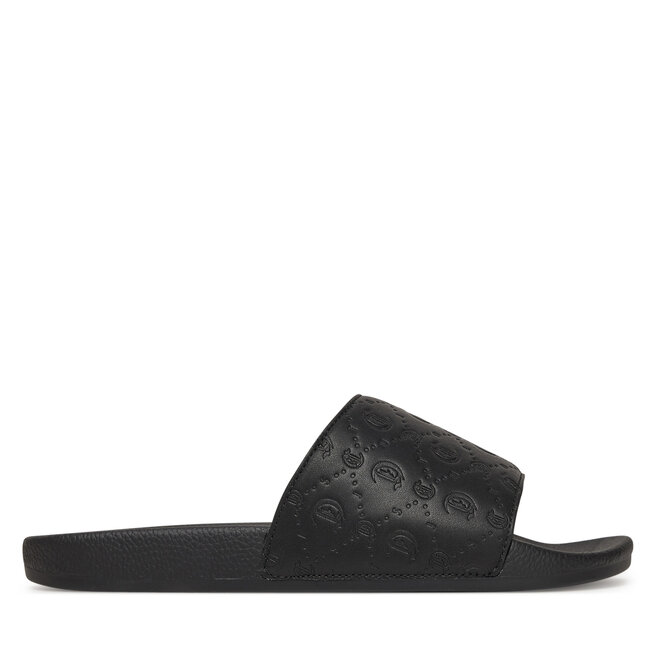 Klapki Just Cavalli 78QA3SZ5 Czarny -