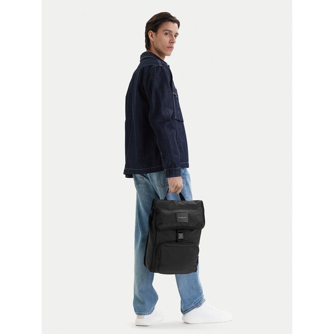 Plecak Calvin Klein Jeans Sport Essentials Sq Flat Bp43 L K50K511721 Czarny -