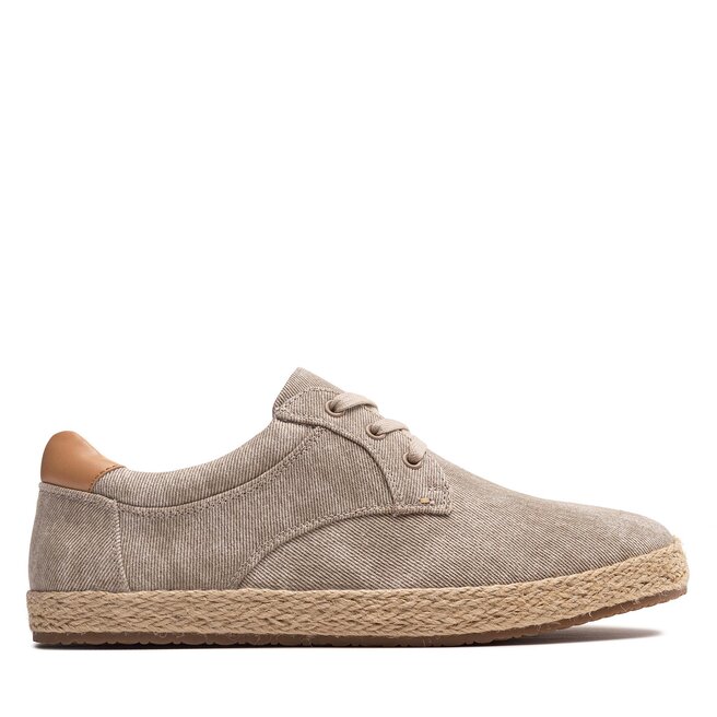 Espadryle Lanetti 121AM0280 Beżowy - męskie