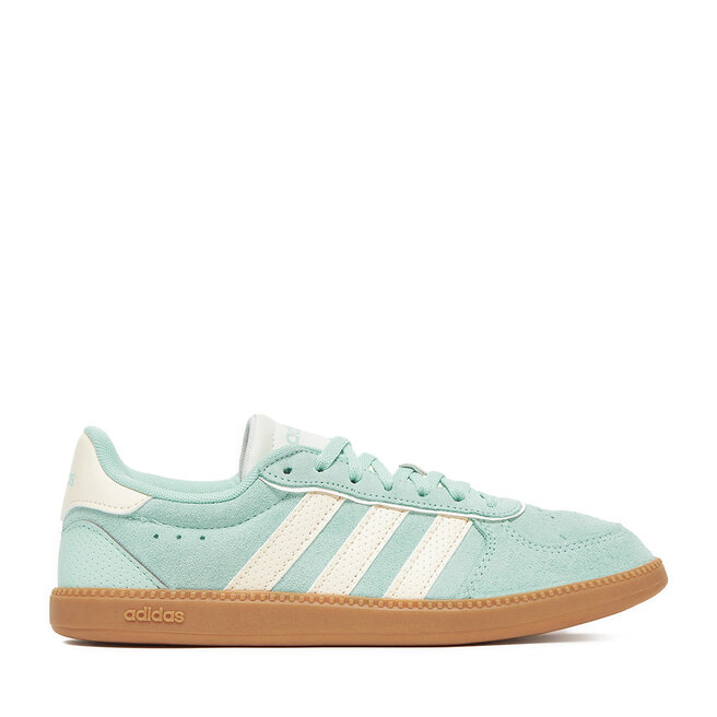 Sneakersy adidas BREAKNET SLEEK SUEDE IH5469 Niebieski - kobiece