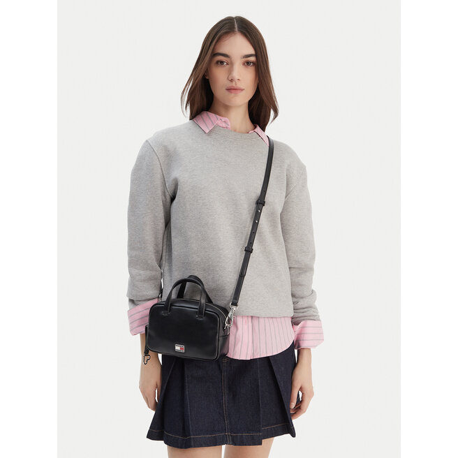 Torebka Tommy Jeans Tjw City Trunk Crossover AW0AW18084 Czarny -