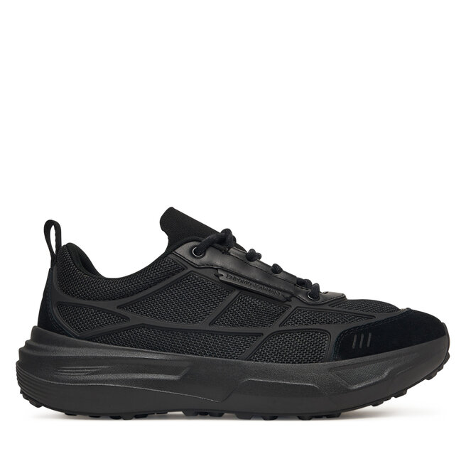 Sneakersy Emporio Armani EM006507 AF29548 MZ715 Czarny - męskie