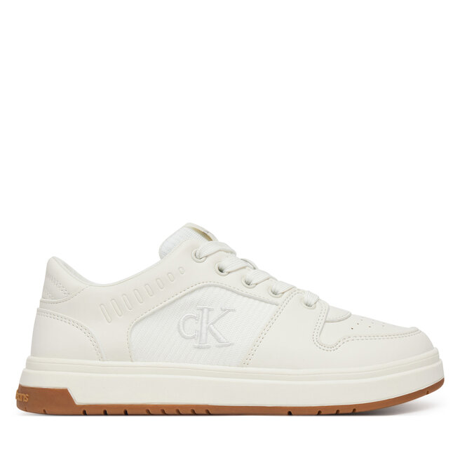 Sneakersy Calvin Klein Jeans Low Cut Lace-Up Sneaker V3X9-82093-1697 Biały - chłopięce