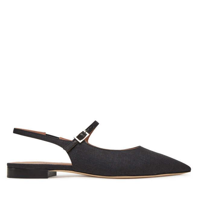 Baleriny MALONE SOULIERS Karla 10-1 Czarny -