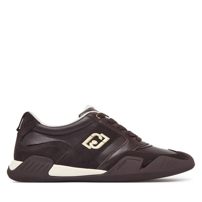 Sneakersy Liu Jo Blossom 02 BF6043 P0304 Brązowy - kobiece