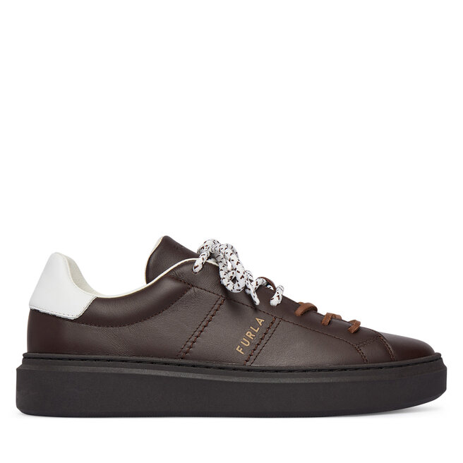 Sneakersy Furla Hype YM49HYP BX3477 PT 5303S Brązowy ciemny - kobiece
