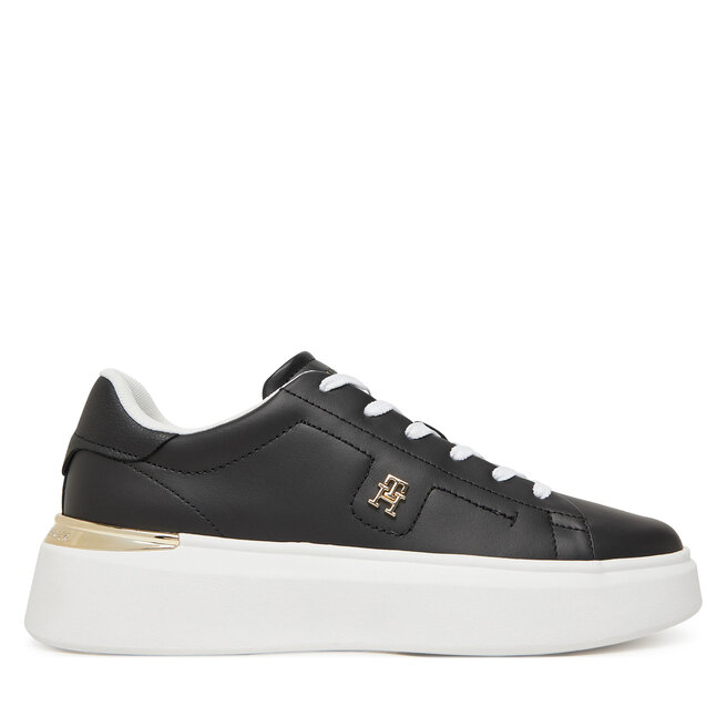 Sneakersy Tommy Hilfiger FW0FW08631 Czarny - kobiece