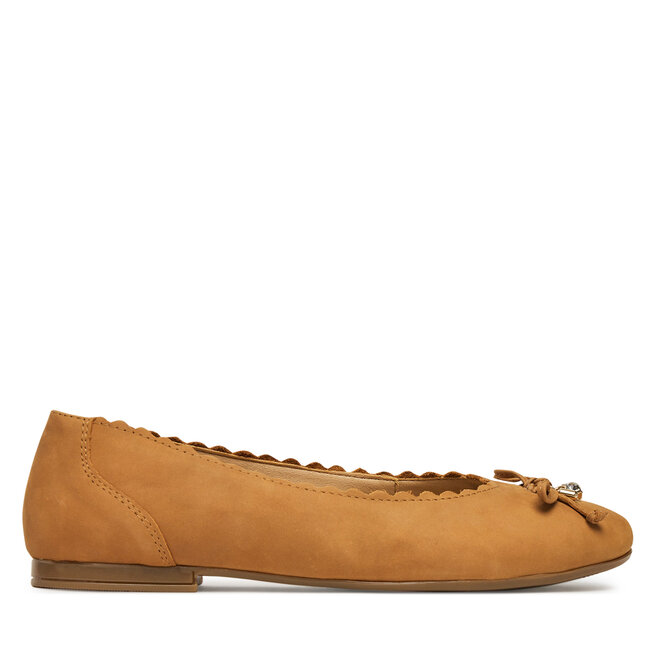 Baleriny Sergio Bardi RST-F1096-01SB Brązowy -