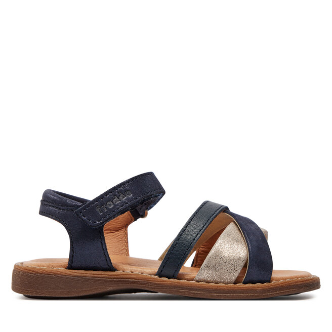 Sandały Froddo Lore N-Straps G3150247-5 M Niebieski - dziewczęce