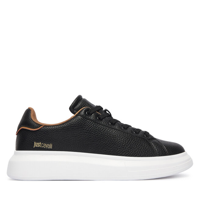 Sneakersy Just Cavalli 81QA3SBC ZPC35 Czarny - męskie