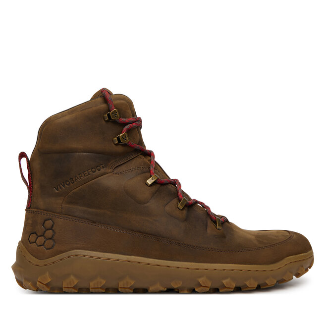 Sneakersy Vivo Barefoot Tracker Leather AT II 309622 02 Brązowy - męskie