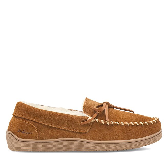 Kapcie MYSLIPPERS MPF20WID001B-W Brązowy - kobiece