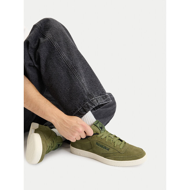 Sneakersy Reebok EO-CLUB C 85 VINTAGE 100244652 Zielony - męskie