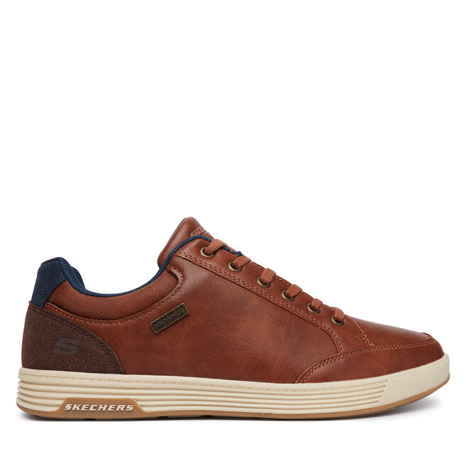 Sneakersy Skechers Cavell - Sparkman 210944/LUG Brązowy - męskie