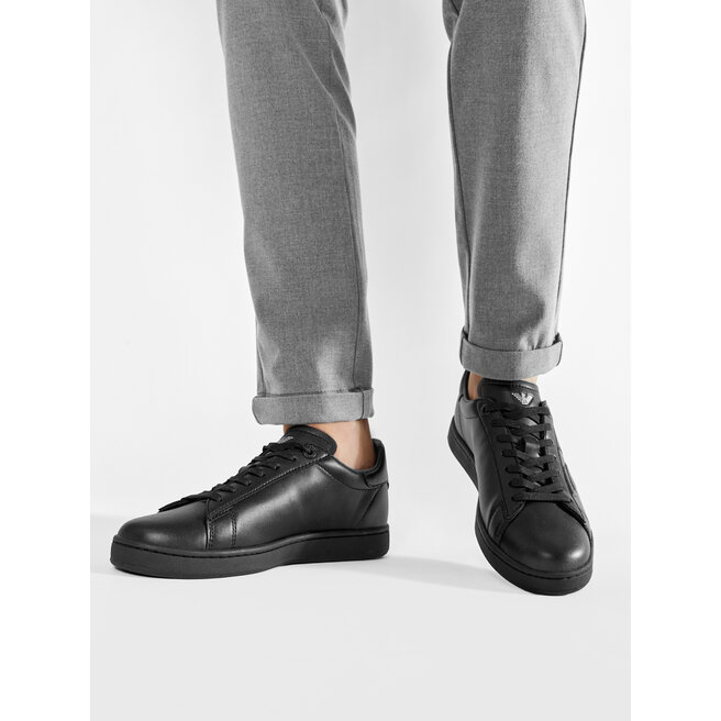 Sneakersy EA7 Emporio Armani X8X001 XCC51 A083 Czarny - męskie