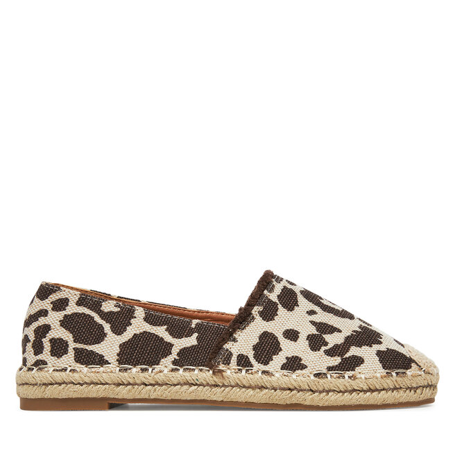 Espadryle DeeZee Q124-1 Brązowy - kobiece