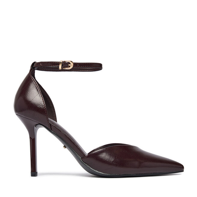 Szpilki DeeZee CEO-CD25-355-1 Bordowy - kobiece