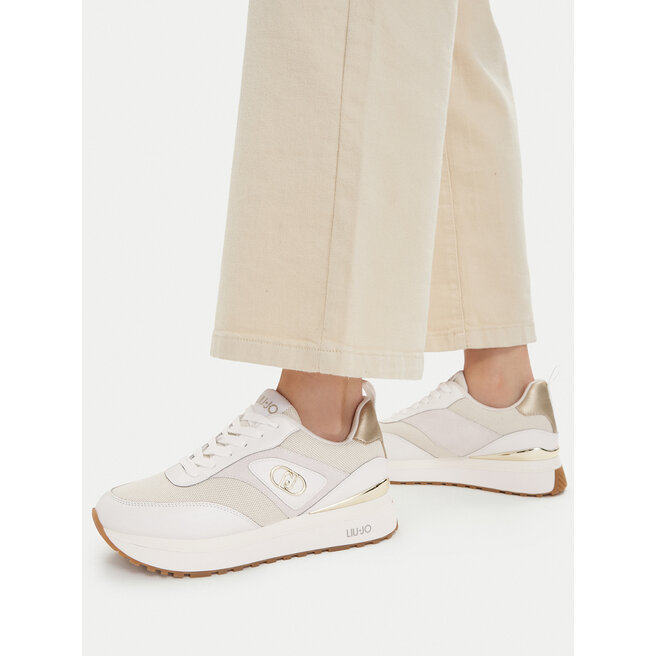 Sneakersy Liu Jo Wonder 97 Bis BA6005 PX806 Biały - kobiece