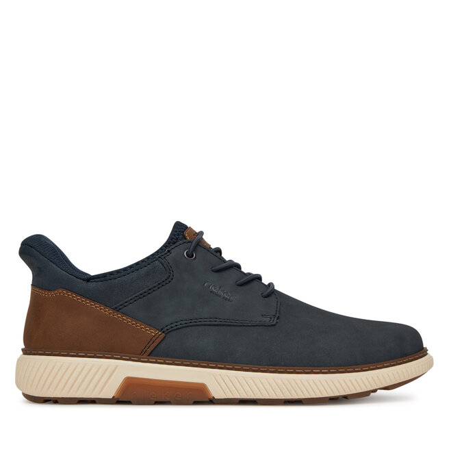 Sneakersy Rieker B3357-14 Granatowy - męskie
