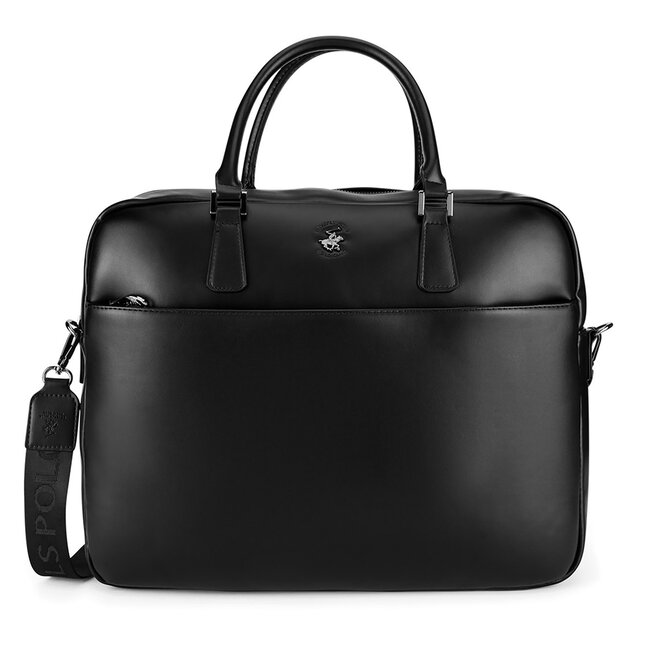 Torba na laptopa Beverly Hills Polo Club CWBEO-BHPC-L-016-07. Czarny -