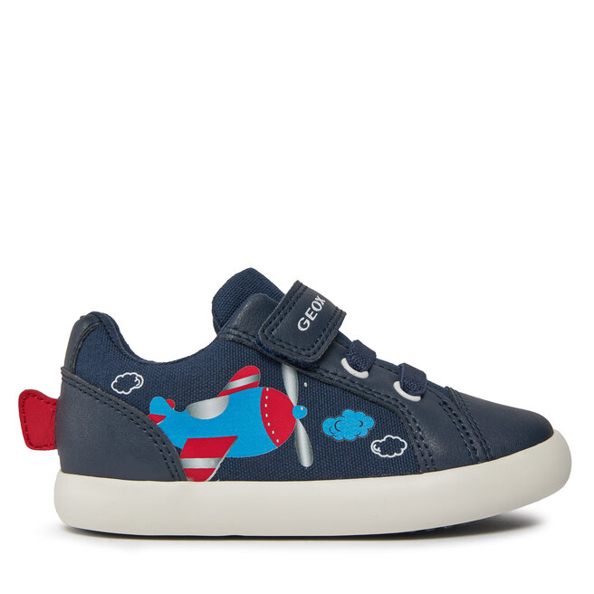 Sneakersy Geox B Gisli Boy B451NC 01054 C0735 M Granatowy - chłopięce