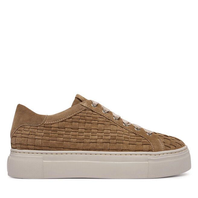 Sneakersy AGL Caterina D925309PG Beżowy - kobiece